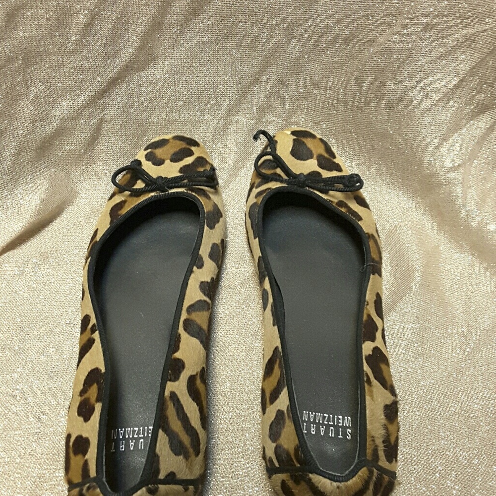 Stuart Weitzman Cheetah Flats Size 10 - image 7